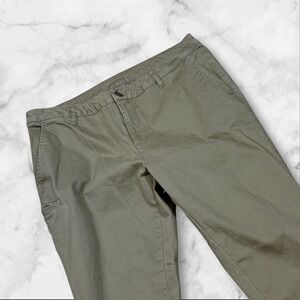 BYLT Premium Basics Men's Chino Pants Taupe Size 36 Straight‎ Leg Cotton Blend